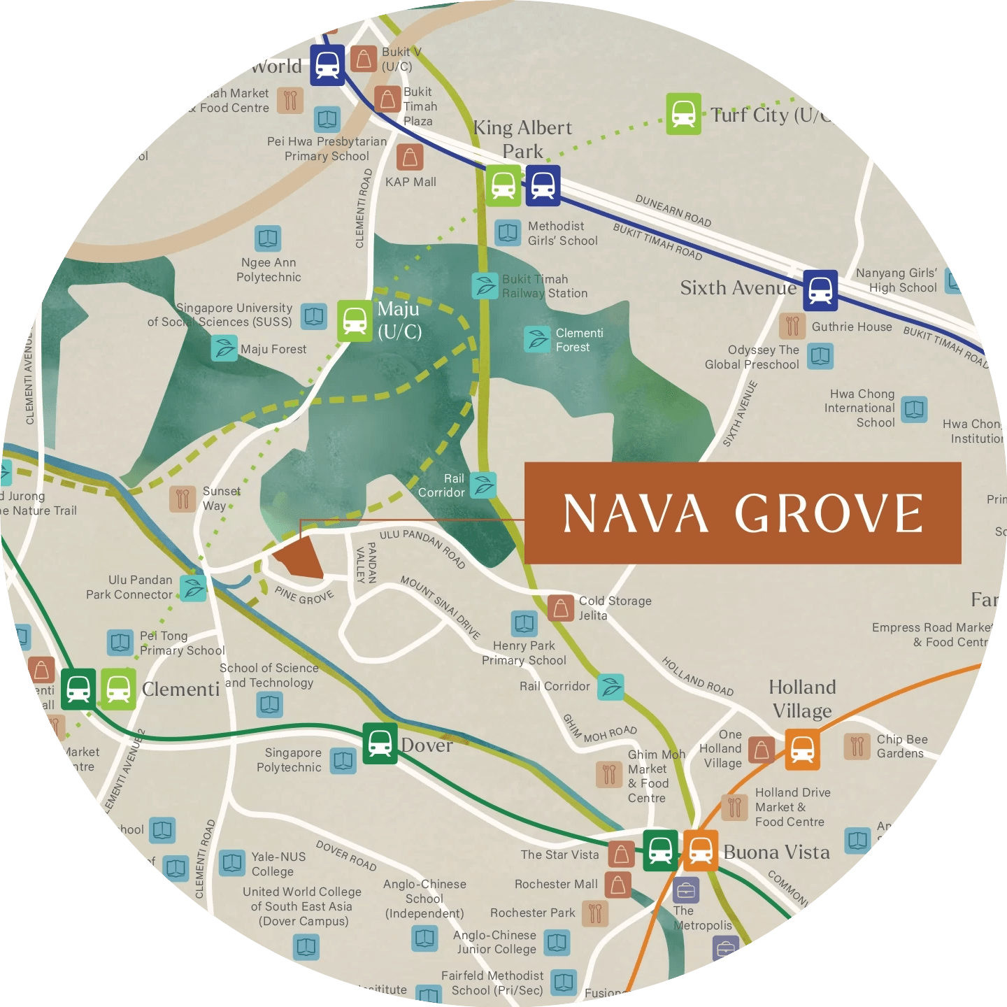 Nava Grove location map (round)